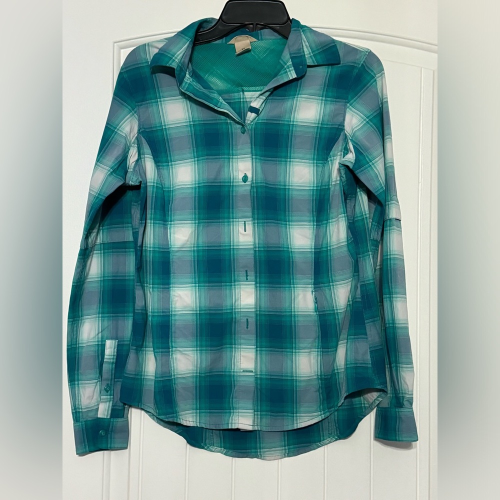 Duluth Trading Company Women’s Button Front Vented XS